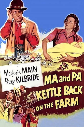 Watch Ma and Pa Kettle Back on the Farm 1951 poster