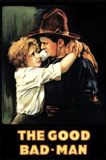 Watch The Good Bad-Man 1916 poster