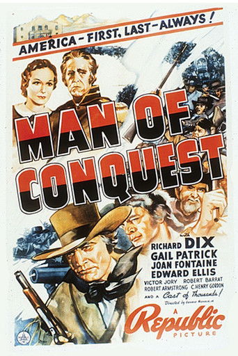 Watch Man of Conquest 1939 poster