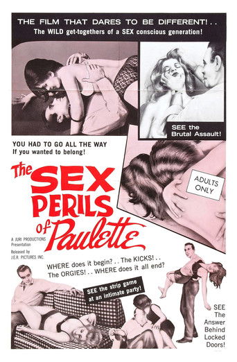 Watch The Sex Perils of Paulette 1965 poster