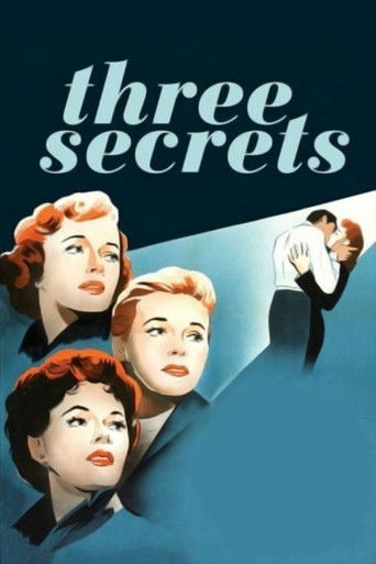 Watch Three Secrets 1950 poster