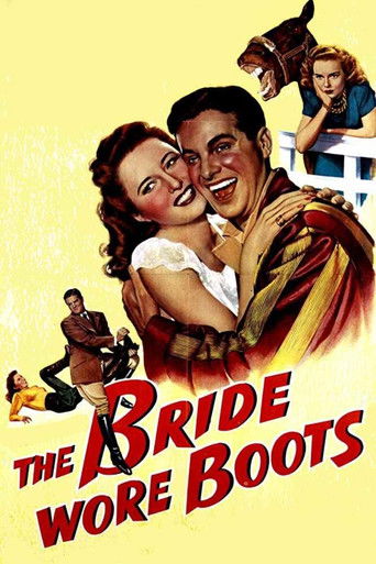Watch The Bride Wore Boots 1946 poster