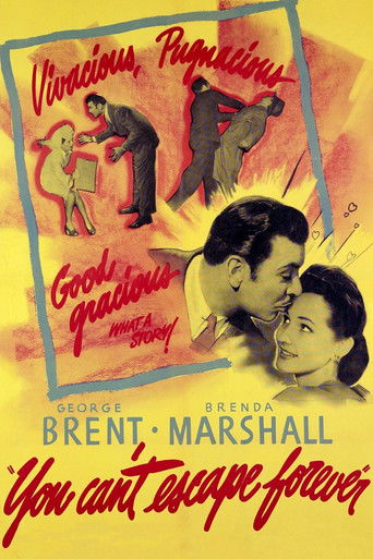 Watch You Can't Escape Forever 1942 poster