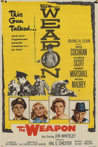 Watch The Weapon 1956 poster