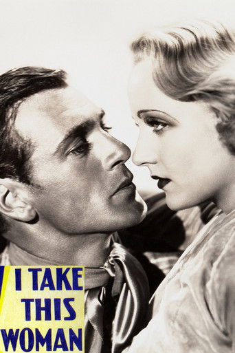 Watch I Take This Woman 1931 poster