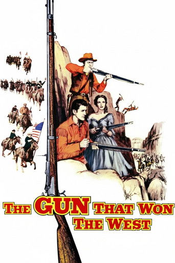 Watch The Gun That Won the West 1955 poster