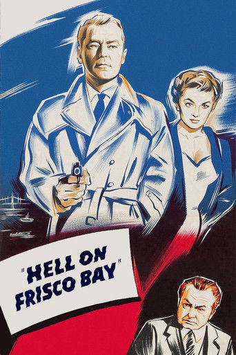 Watch Hell on Frisco Bay 1955 poster