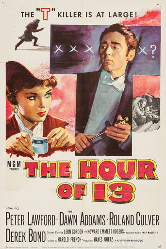 Watch The Hour of 13 1952 poster