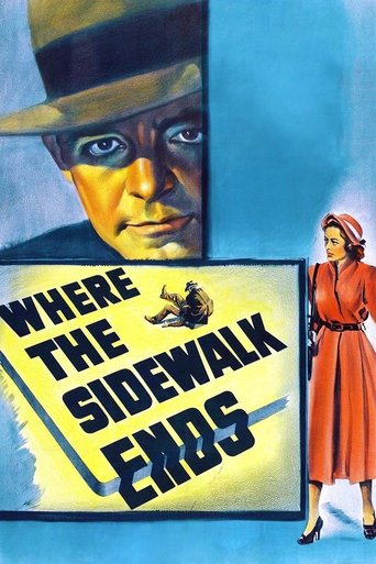 Watch Where the Sidewalk Ends 1950 poster