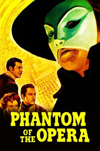 Watch Phantom of the Opera 1943 poster