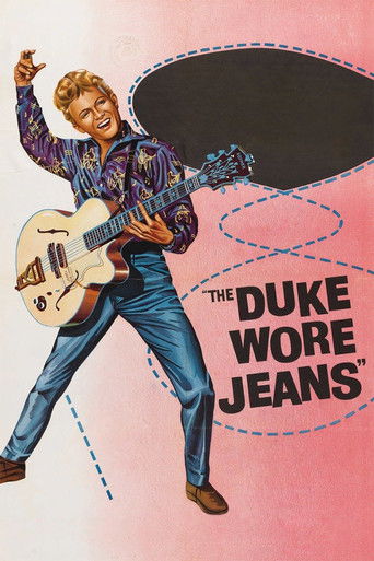 Watch The Duke Wore Jeans 1958 poster