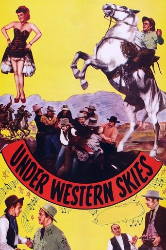 Watch Under Western Skies 1945 poster