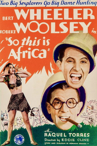 Watch So This Is Africa 1933 poster