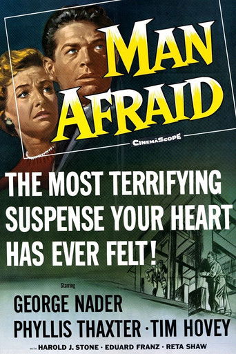Watch Man Afraid 1957 poster
