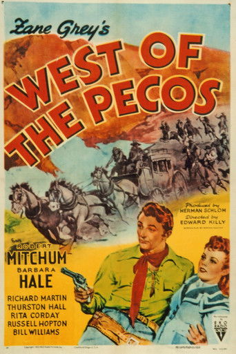 Watch West of the Pecos 1945 poster
