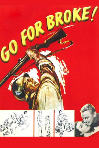 Watch Go for Broke! 1951 poster