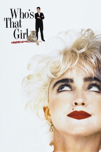 Watch Who's That Girl 1987 poster