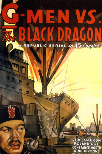 Watch G-men vs. the Black Dragon 1943 poster