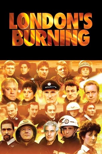 Watch London's Burning 1986 poster