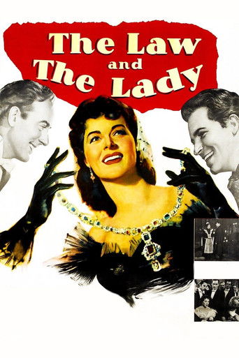 Watch The Law and the Lady 1951 poster