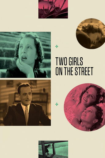 Watch Two Girls on the Street 1939 poster