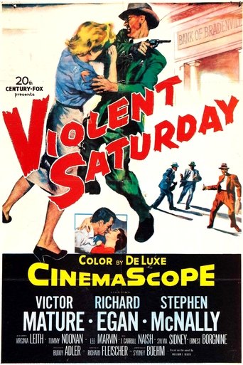 Watch Violent Saturday 1955 poster