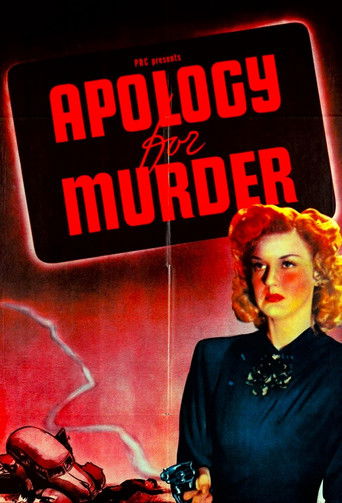 Watch Apology for Murder 1945 poster