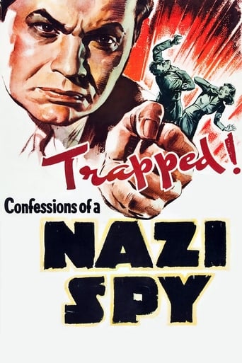 Watch Confessions of a Nazi Spy 1939 poster
