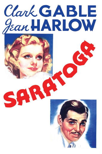 Watch Saratoga 1937 poster