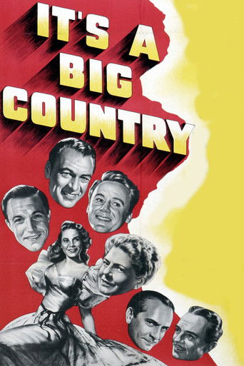 Watch It's a Big Country 1951 poster
