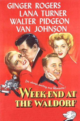 Watch Week-End at the Waldorf 1945 poster