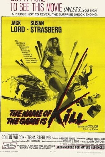 Watch The Name of the Game Is Kill 1968 poster