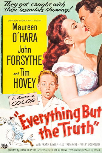 Watch Everything But the Truth 1956 poster
