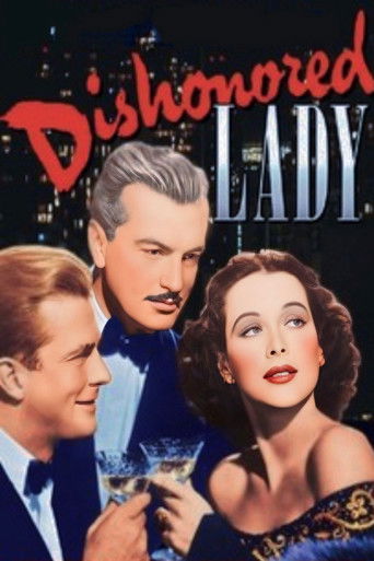 Watch Dishonored Lady 1947 poster