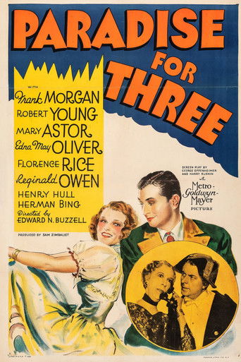 Watch Paradise for Three 1938 poster