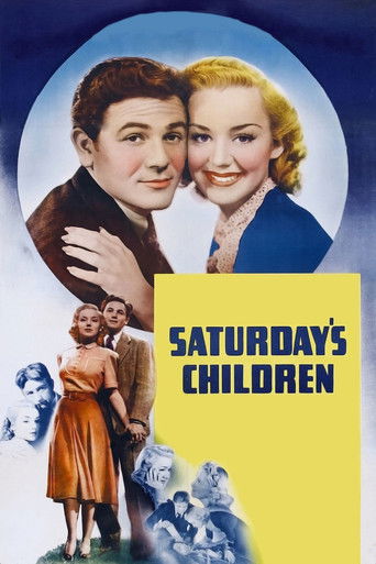 Watch Saturday's Children 1940 poster