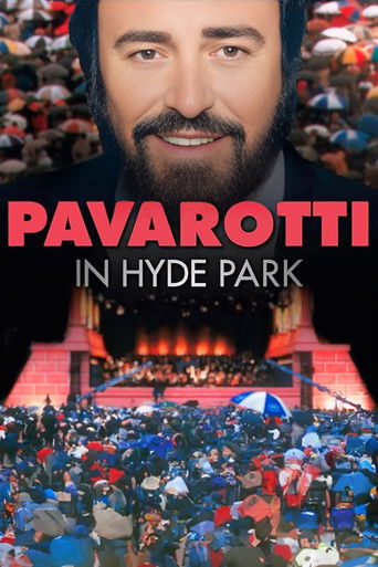 Watch Pavarotti in Hyde Park 2007 poster