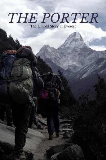 Watch The Porter: The Untold Story at Everest 2020 poster