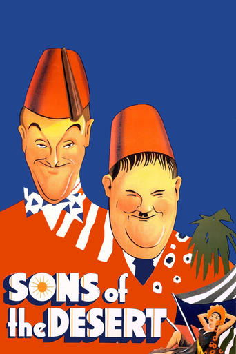 Watch Sons of the Desert 1933 poster