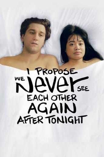 Watch I Propose We Never See Each Other Again After Tonight 2020 poster