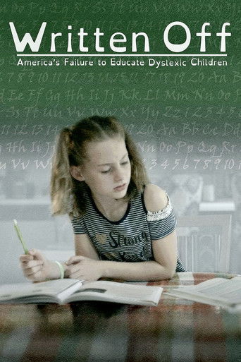 Watch Written Off: America's Failure to Educate Dyslexic Children 2020 poster