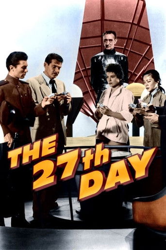 Watch The 27th Day 1957 poster