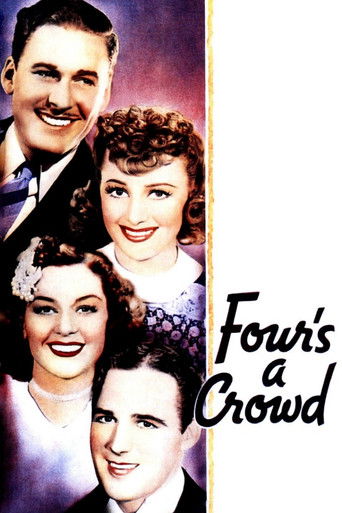 Watch Four's a Crowd 1938 poster