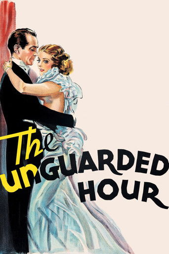 Watch The Unguarded Hour 1936 poster