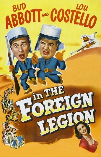 Watch Bud Abbott and Lou Costello in the Foreign Legion 1950 poster