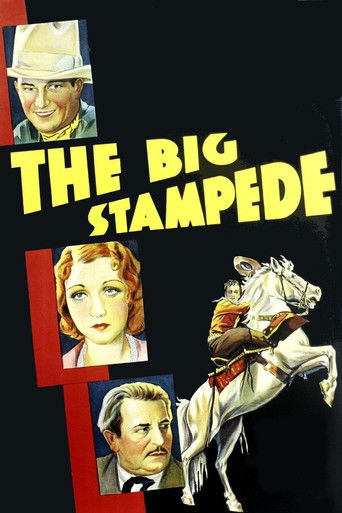 Watch The Big Stampede 1932 poster