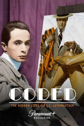 Watch Coded: The Hidden Love of J.C. Leyendecker 2021 poster