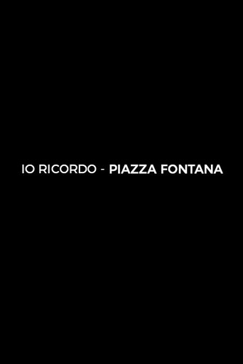 Watch I Remember Piazza Fontana 2019 poster