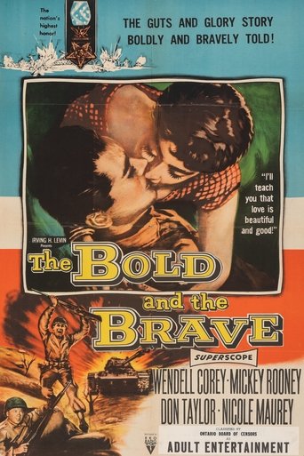 Watch The Bold and the Brave 1956 poster