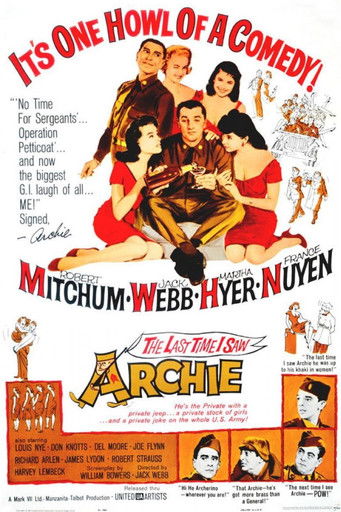 Watch The Last Time I Saw Archie 1961 poster